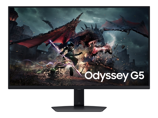 Picture of LCD Monitor|SAMSUNG|32"|Panel IPS|2560x1440|16:9|180Hz|1 ms|Swivel|Pivot|Height adjustable|Tilt|Colour Black|LS32DG500EUXEN