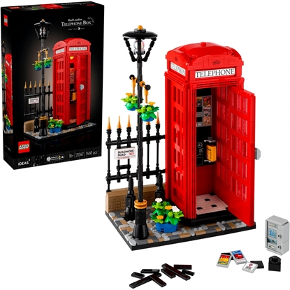 Изображение LEGO Ideas - Red London Telephone Box 21347