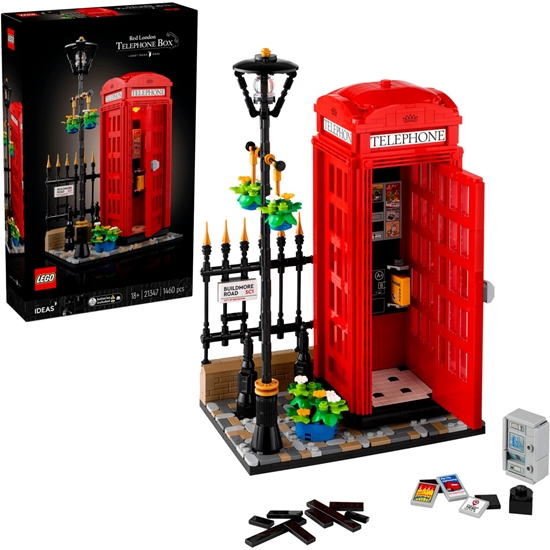 Picture of LEGO Ideas - Red London Telephone Box 21347