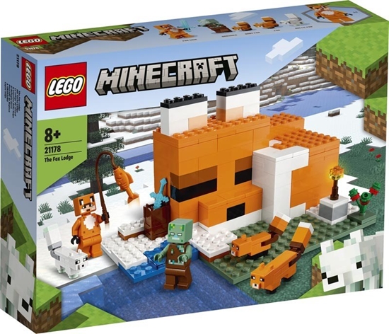 Picture of LEGO Minecraft 21178 Foxes' Habitat