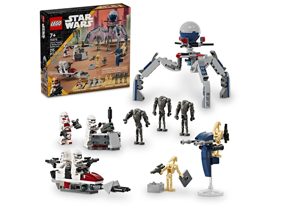 Picture of LEGO STAR WARS 75372 CLONE TROOPER & BATTLE DROID BATTLE PACK