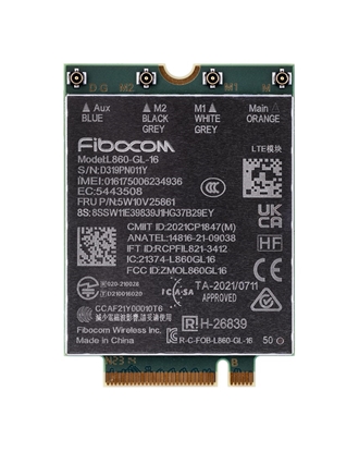 Picture of Lenovo 4XC1K04678 network card Internal WWAN 1000 Mbit/s