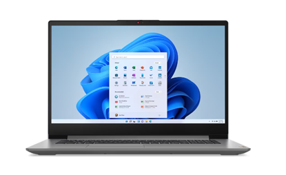 Изображение LENOVO IDEAPAD 3 INTEL� PENTIUM� GOLD 8505/17.3" HD+ (1600X900) TN 250NITS ANTI-GLARE, 60% NTSC/4GB/128GB SSD/INTEL� UHD GRAPHICS/W11H/ENG (ARCTIC GREY)