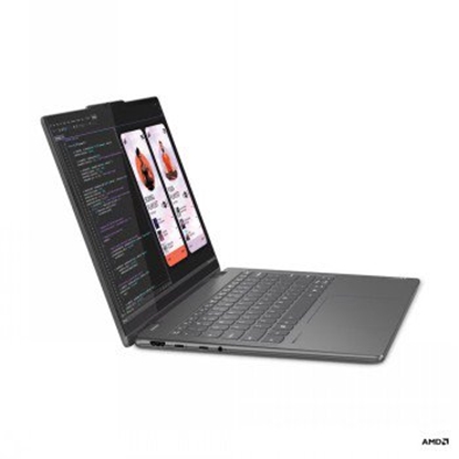 Attēls no LENOVO YOGA 7 2IN1 RYZEN 7 8840HS/14" WUXGA (1920X1200) OLED 400NITS GLOSSY / ANTI-FINGERPRINT, 100% DCI-P3, 60HZ, DOLBY� VISION�/16GB/1TB SSD/AMD RADEON� 780M GRAPHICS/W11H/ENG (STORM GREY)