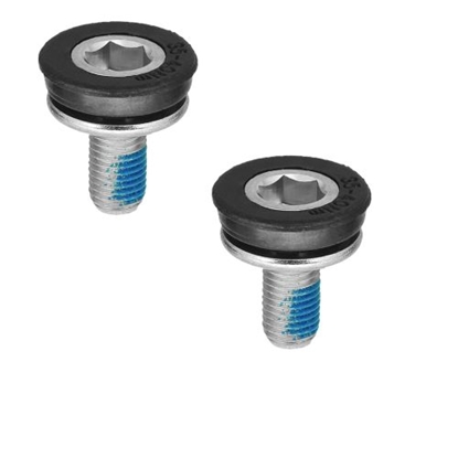 Attēls no M8 BB Axle Bolt Chromoly w/Plastic cap (2 pieces)