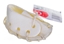 Picture of MACED Leather shoe White - dog chew - 7.5 cm