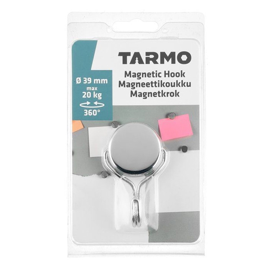 Изображение Magnēts Āķis Tarmo 3.9cm 6gab.