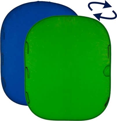 Изображение Manfrotto background Chromakey 1.8x2.1m, blue/green (LA-5987)