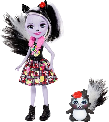 Attēls no Mattel Enchantimals lalka + zwierzątko Sage Skunk (DVH87/DYC75)