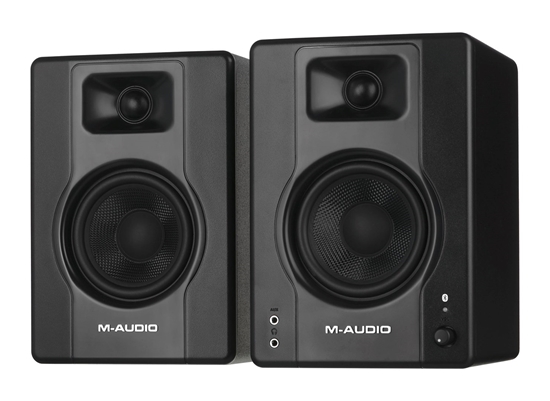 Picture of M-AUDIO BX4 BT 2x loudspeaker Black Wired + Bluetooth 50 W