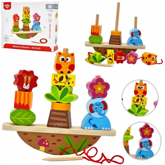 Изображение Medinė balansavimo dėlionė Tooky toy