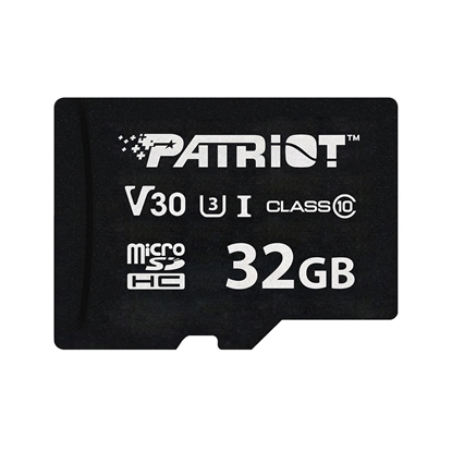 Picture of Memory card PATRIOT VX Series 32GB MicroSDXC V30 Class 10 UHS-I U3 4K UHD (PSF32GVX31MCH)