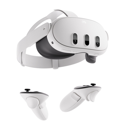 Picture of Meta Quest 3 Virtual reality system, 128GB, White