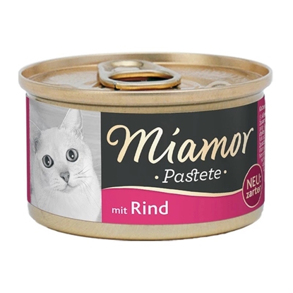 Picture of MIAMOR Meat pâté with beef - cat treats - 85g