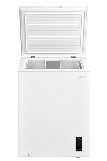 Изображение Midea Freezer | MDRC207FEE01 | Energy efficiency class E | Chest | Free standing | Height 85 cm | Total net capacity 142 L | White