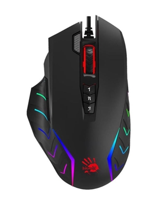 Attēls no Mysz A4TECH BLOODY J95S Stone Black USB 