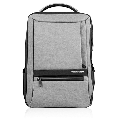 Attēls no Modecom SMART 15 backpack Black/Grey Polyester