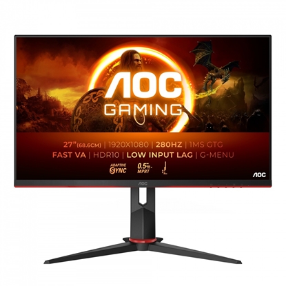 Attēls no Monitor 27G2ZN3 27 cali Fast VA 280Hz HDMIx2 DP Pivot 