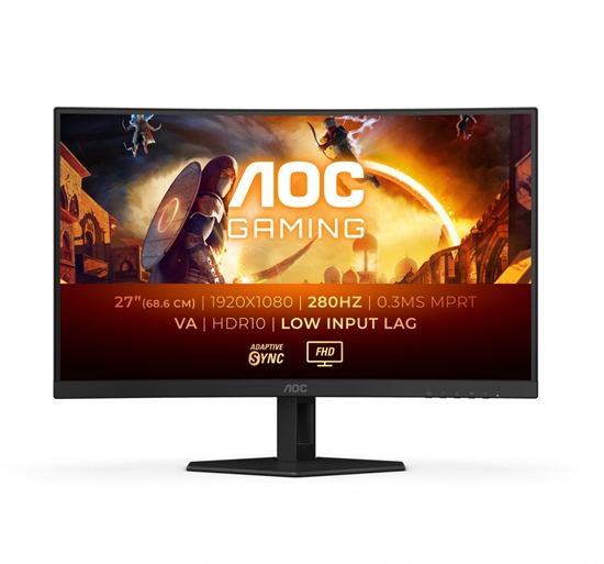 Изображение Monitor C27G4ZXE 27 cali Zakrzywiony Fast VA 280Hz HDMIx2 DP 