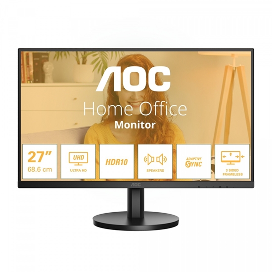 Изображение Monitor U27B3A 27 cali IPS 4K HDMIx2 DP Głośniki 