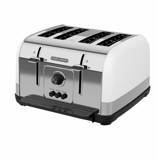 Изображение Morphy Richards 240134 toaster 4 slice(s) 1800 W White