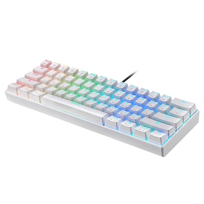 Attēls no Motospeed CK61 RGB Mechanical Gaming Keyboard With LED BackLight / USB