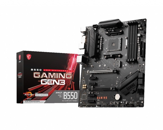 Picture of MSI B550 GAMING GEN3 AMD B550 Socket AM4 ATX