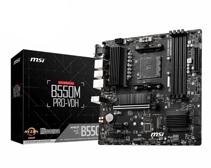 Изображение MSI B550M PRO-VDH AMD B550 Socket AM4 micro ATX