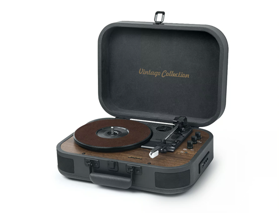 Изображение Muse Turntable Stereo System | MT-207 DGB | 2x5 W | Bluetooth | Black/Brown