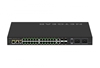 Picture of NETGEAR GSM4230UP Managed L2/L3 Gigabit Ethernet (10/100/1000) Power over Ethernet (PoE) 1U Black