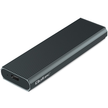 Attēls no Obudowa na dysk M.2 SSD | NVMe | PCIe | USB3.1 | 10Gb/s | 4TB |  Grafit 