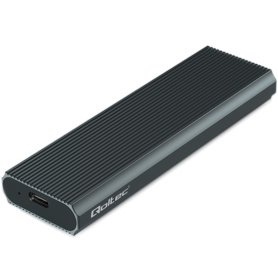 Picture of Obudowa na dysk M.2 SSD | NVMe | PCIe | USB3.1 | 10Gb/s | 4TB |  Grafit 