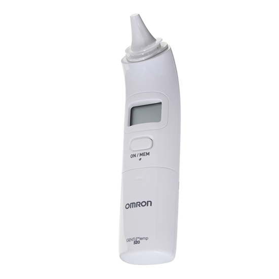 Picture of Omron Gentle Temp 520 Contact White Ear