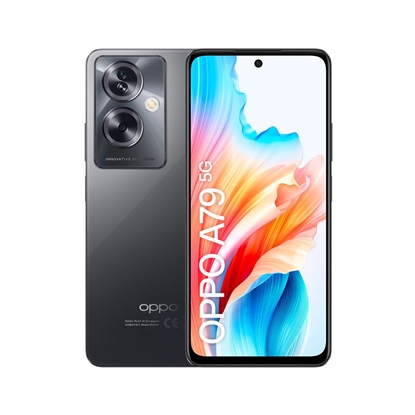 Изображение OPPO A79 5G 4/128GB MYSTERY BLACK IŠMANUSIS TELEFONAS