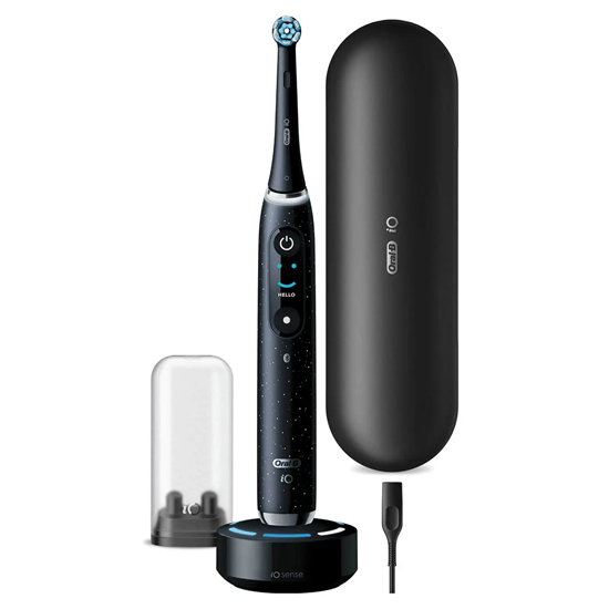 Picture of Oral-B | Electric Toothbrush | iO10 Series | Rechargeable | For adults | Number of brush heads included 1 | Number of teeth brushing modes 7 | Cosmic Black