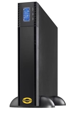 Изображение Orvaldi V3000 on-line 2U LCD uninterruptible power supply (UPS) Double-conversion (Online) 3 kVA 2700 W 9 AC outlet(s)