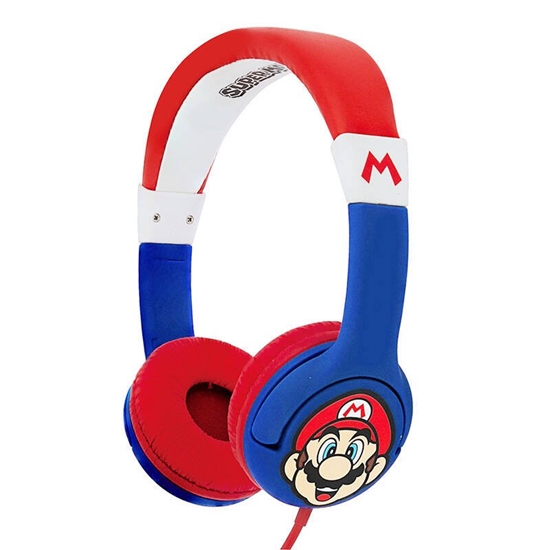 Picture of OTL Super Mario Wired Kids Headphones