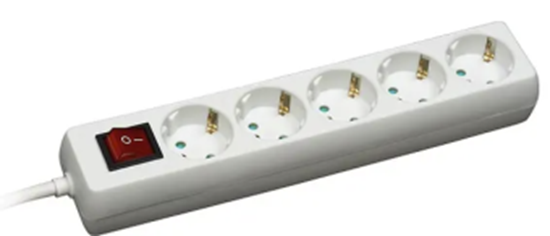 Изображение Pagarinātājs Bellight 5 sockets 1.5m White