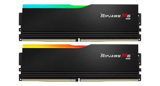 Picture of Pamięć PC - DDR5 64GB (2x32GB) Trident M5 RGB 6400MHz CL32 XMP3 Black 