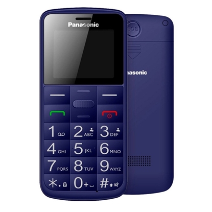 Attēls no Panasonic KX-TU110 4.5 cm (1.77") Blue Feature phone