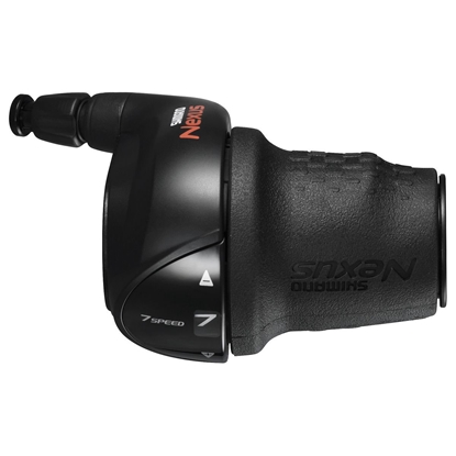 Изображение Pavarų perjungimo rankenėlė Shimano 7s Black SL-C3000-7 Nexus CJ-NX10