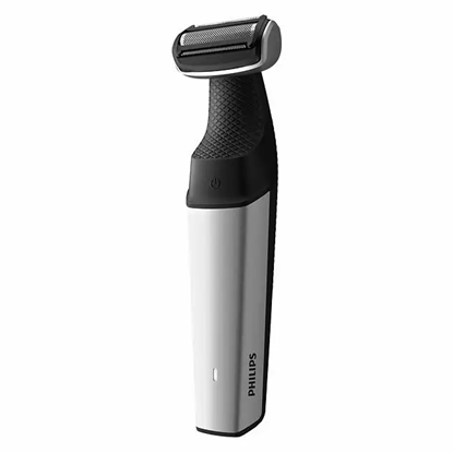 Picture of Philips 5000 series showerproof body groomer BG5021/15 long attachment for hard to reach areas,  skin friendly shaver 3 click-on combs