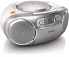 Picture of Philips CD Soundmachine AZ127/12 Silver 4W Play MP3-CD, CD and CD-R/RW, FM tuner