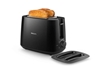 Изображение Philips Daily Collection Toaster HD2582/90 8 settings Integrated bun warming rack Compact design Dust cover