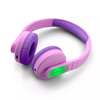 Picture of Philips Kids wireless on-ear headphones TAK4206PK/00, Volume limited <85 dB, App-based parental controls, Light-up ear cups, Pink