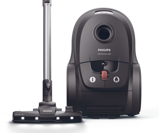 Picture of Philips Performer LED 8000 Series Bagged vacuum cleaner XD8122/10, 900W, TriActive