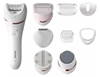 Picture of Philips Satinelle Advanced Wet & Dry epilator BRE740/10 For legs and body, Cordless, 9 accessories