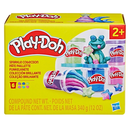 Изображение PLAY-DOH Blizgantis plastilinas, 6 vnt.