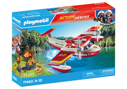 Picture of PLAYMOBIL ACTION HEROES Ugniagesių lėktuvas 71463