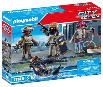 Picture of PLAYMOBIL CITY ACTION Specialiųjų pajėgų komanda 71146